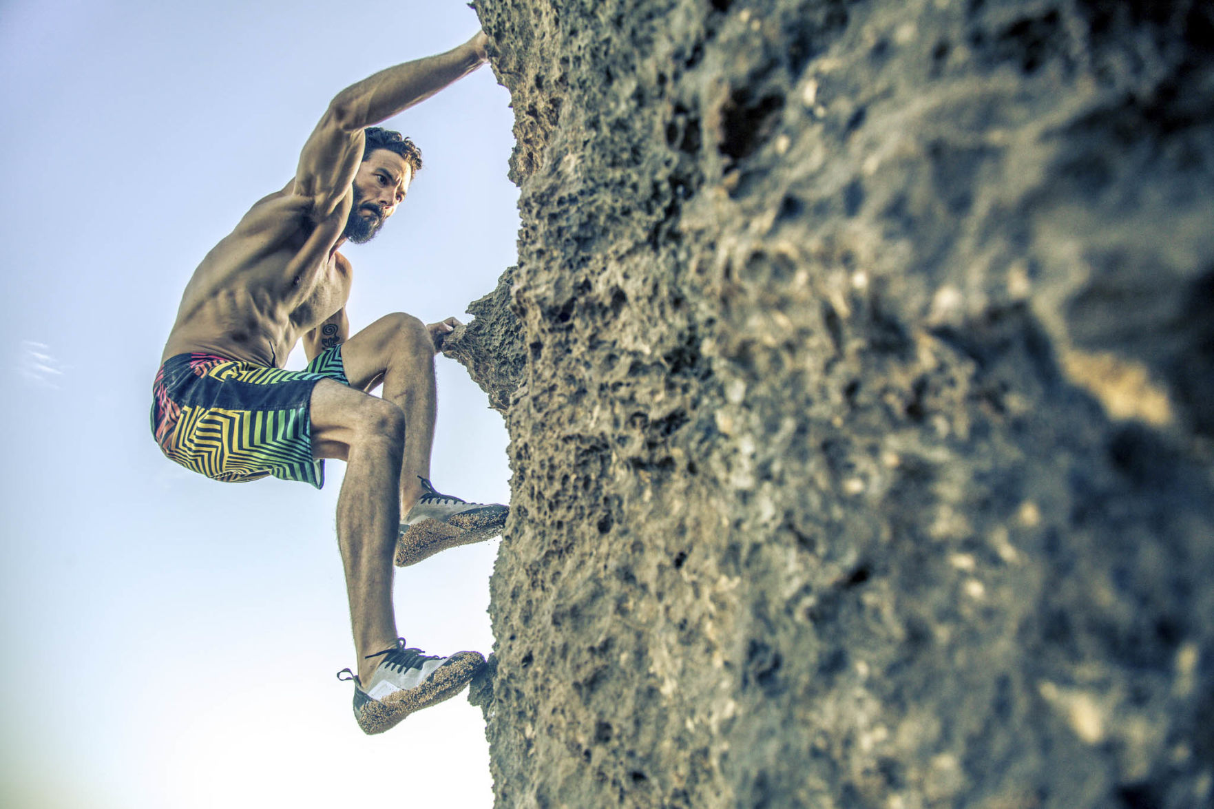 "Climbing Out of a Disaster" still